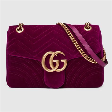 gucci broadwavelvet bag|gucci shoulder bag.